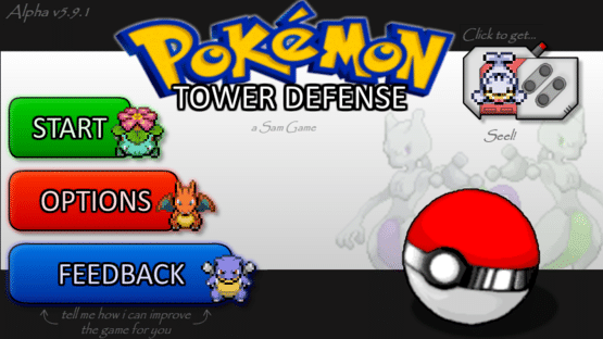 Pokémon Tower Defense Screenshot