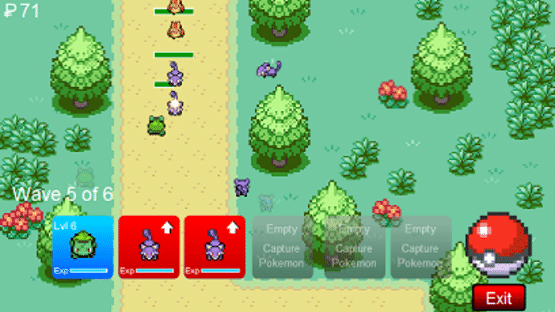 Pokémon Tower Defense Screenshot