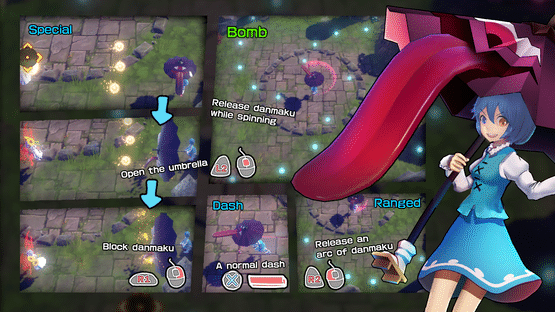 The Disappearing of Gensokyo: Kogasa, Iku Character Pack Screenshot