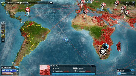 Plague Inc: The Cure Screenshot