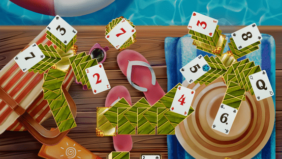 Solitaire Beach Season: Sounds of Waves Screenshot