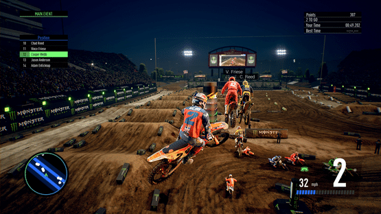 Monster Energy Supercross: The Official Videogame 3 - Monster Energy Cup Screenshot