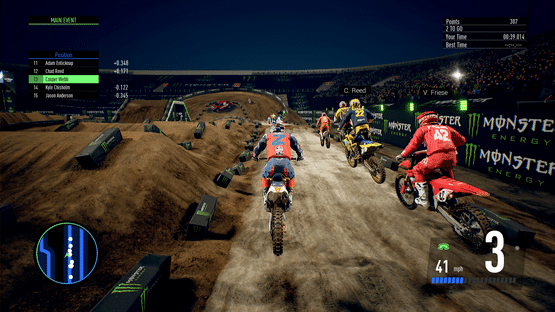 Monster Energy Supercross: The Official Videogame 3 - Monster Energy Cup Screenshot