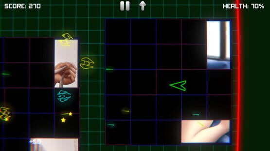 Capture d'écran 4 de Synthwaifu: Neon Space Fighter
