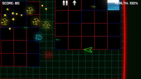 Capture d'écran 2 de Synthwaifu: Neon Space Fighter