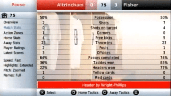 Football Manager Handheld 2009 Screenshot