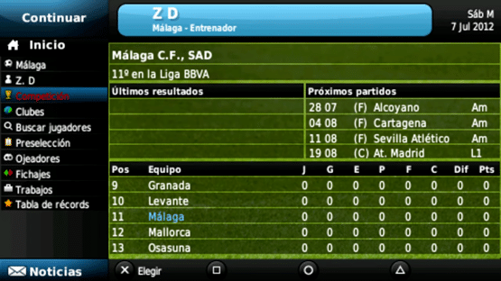 Football Manager Handheld 2013 Screenshot