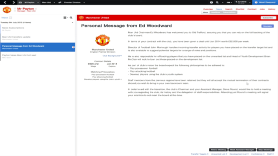 Football Manager 2014 Screenshot