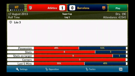 Football Manager Handheld 2014 Screenshot