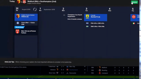 Football Manager 2015 Screenshot