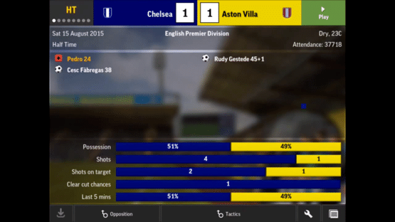Football Manager Mobile 2016 Screenshot