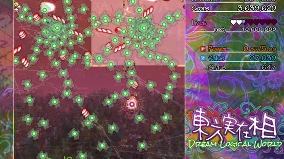 Touhou Jitsuzaisou: Dream Logical World gameplay screenshot 2