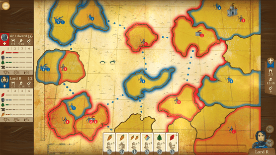 Eight-Minute Empire: Archipelago of Azra Map Screenshot