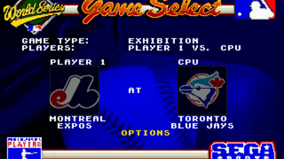 World Series Baseball Screenshot