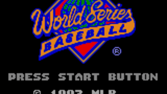 World Series Baseball Screenshot