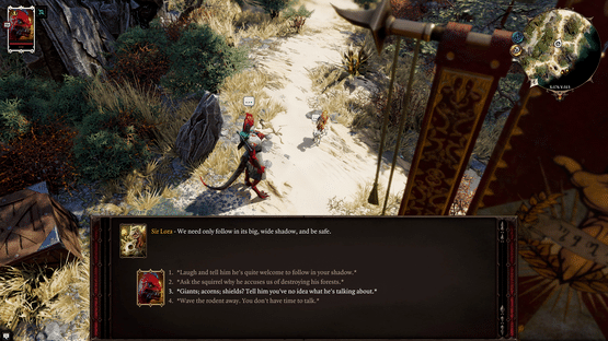 Divinity: Original Sin II - Definitive Edition: Companion - Sir Lora the Squirrel Screenshot