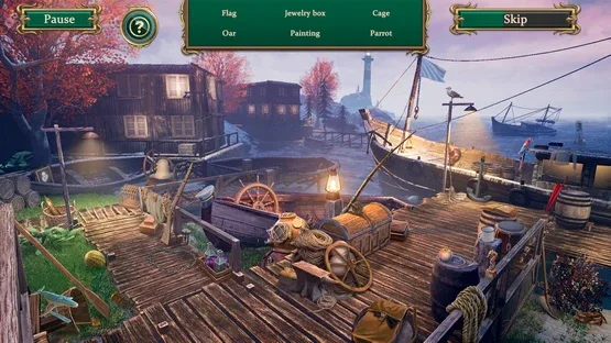 Detective Notes: Lighthouse Mystery Solitaire screenshot 2