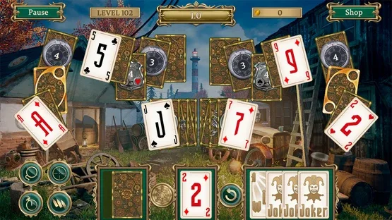Detective Notes: Lighthouse Mystery Solitaire screenshot 4