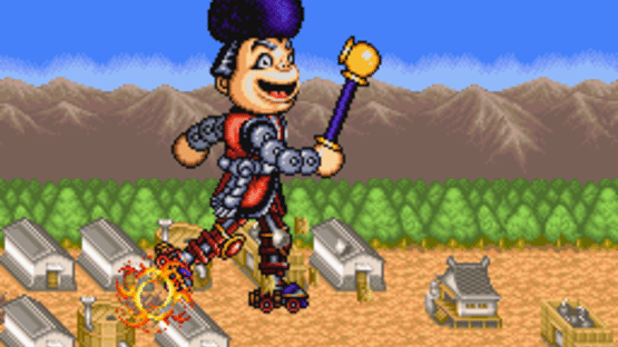 Ganbare Goemon 2: Kiteretsu Shogun McGuiness Screenshot