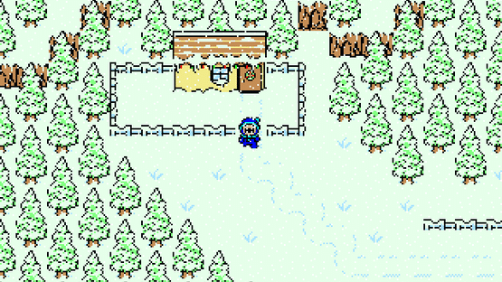 Megaman Sprite Christmas Screenshot