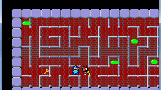 Megaman Sprite Game Screenshot