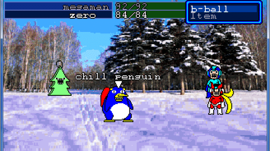 Megaman Sprite Game Screenshot