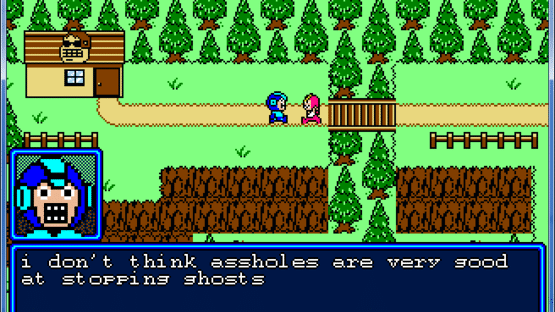 Megaman Sprite Game Screenshot