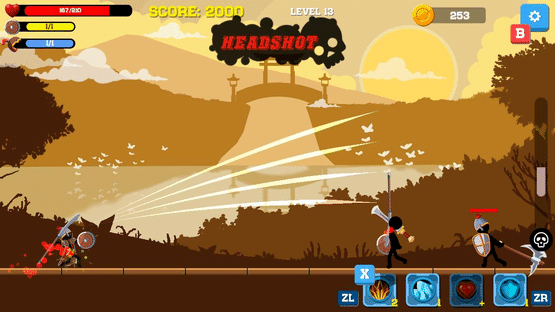 Stickman: Far East Battle Screenshot