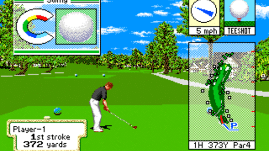 True Golf Classics: Pebble Beach Golf Links Screenshot