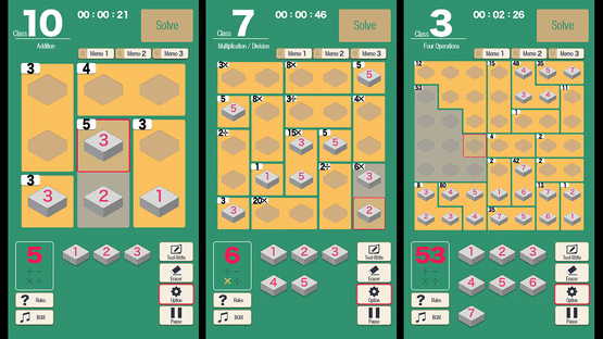 MMC Kenken: The World's Most Exciting Math and Logic Puzzle Screenshot