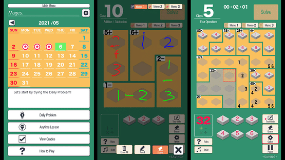 MMC Kenken: The World's Most Exciting Math and Logic Puzzle Screenshot