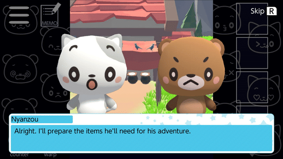Prepare the First RPG Village: The Adventures of Nyanzou&Kumakichi - Escape Game Series Screenshot