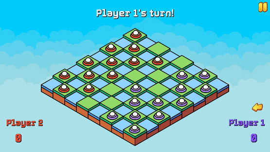 UFO Checkers Screenshot