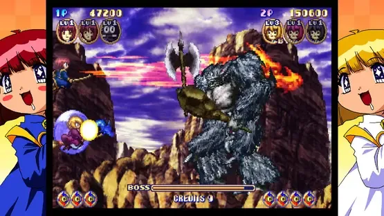 Cotton Boomerang: Saturn Tribute gameplay screenshot 3