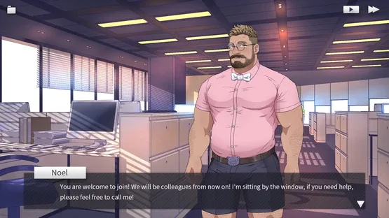 Uncle Office: Uncle Dating Simulator screenshot 3