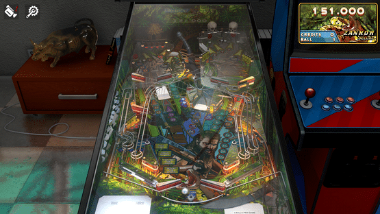 Zaccaria Pinball: Zankor Deluxe Pinball Table Screenshot