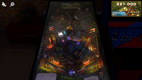 Zaccaria Pinball: Zankor Deluxe Pinball Table Screenshot