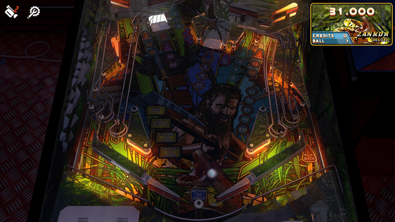 Zaccaria Pinball: Zankor Deluxe Pinball Table Screenshot