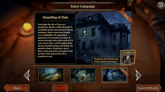 The Lord of the Rings: Journeys in Middle-earth - Haunting of Dale Screenshot