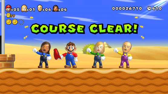 New Super Mario Bros. Mii Screenshot