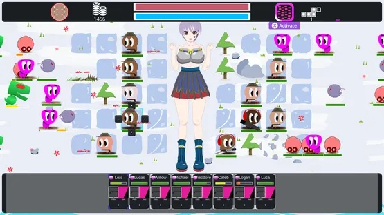 Throb of Lovegirl: A Ero Waifu TD screenshot 1