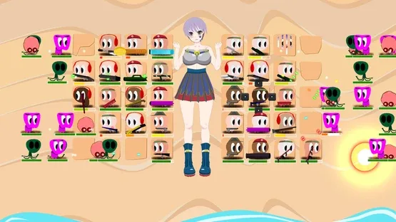 Throb of Lovegirl: A Ero Waifu TD screenshot 4