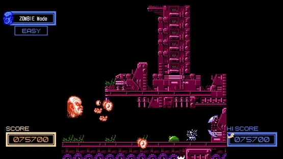 Abarenbo Tengu & Zombie Nation gameplay screenshot 5