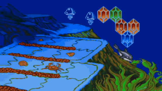 Ecco Jr. and The Great Ocean Treasure Hunt! Screenshot