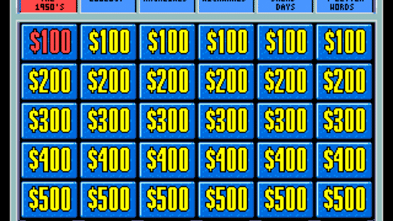 Jeopardy! Screenshot