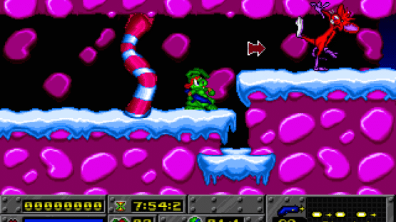 Jazz Jackrabbit: Holiday Hare 1994 Screenshot