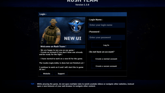Rush Team Screenshot