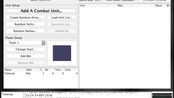 MegaMek Screenshot