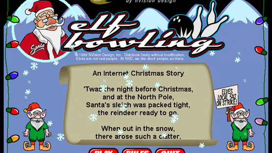 Elf Bowling Screenshot