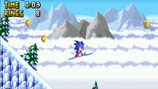 Sonic 3D in 2D Screenshot